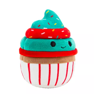 Squishmallow Plush Cupcake Holiday Dog Toy - Image 4