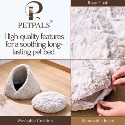 Product PetPals Rose Cradle Cat Bed