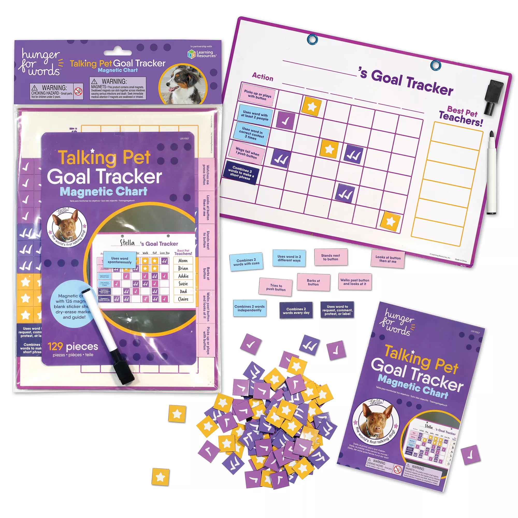 Hunger For Words# Talking Pet Goal Tracker