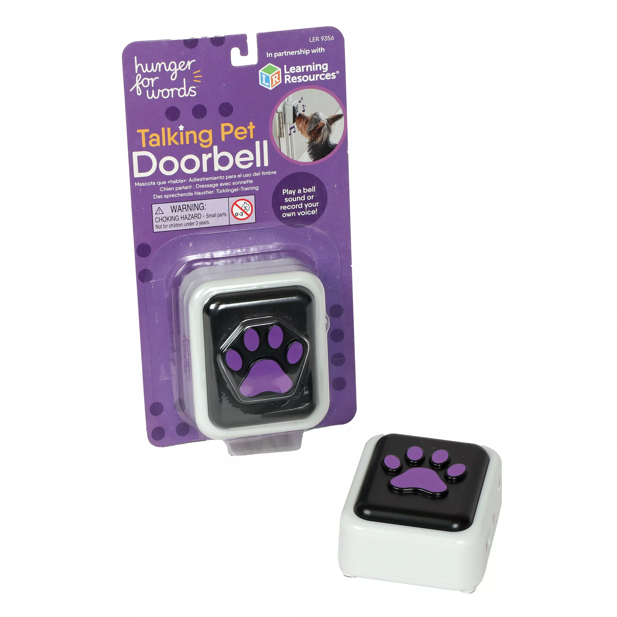 Hunger For Words# Talking Pet Doorbell