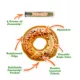 Product Tuffer Chewer Mini Refillable Everything Bagel Dog Toy