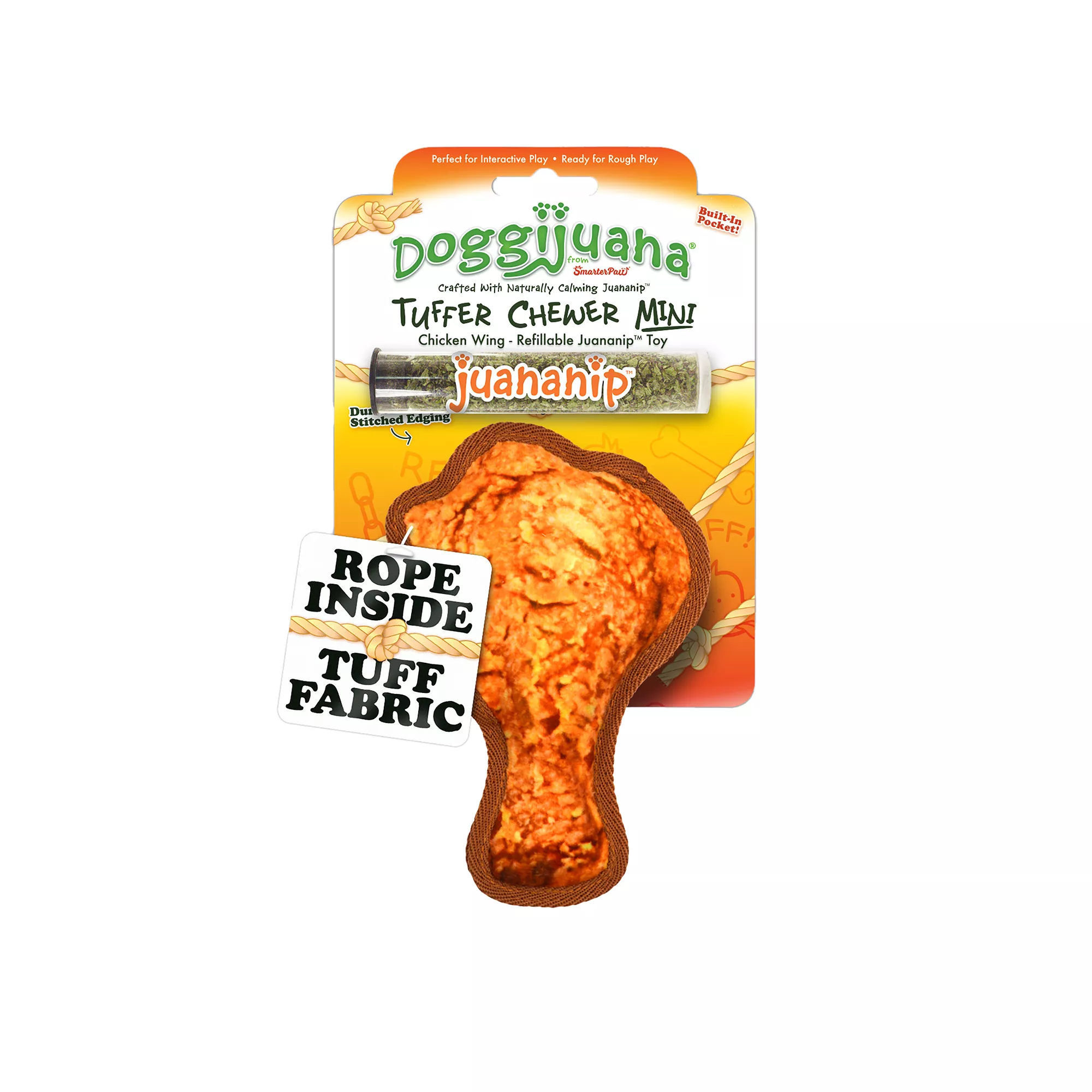 Tuffer Chewer Mini Refillable Chicken Wing