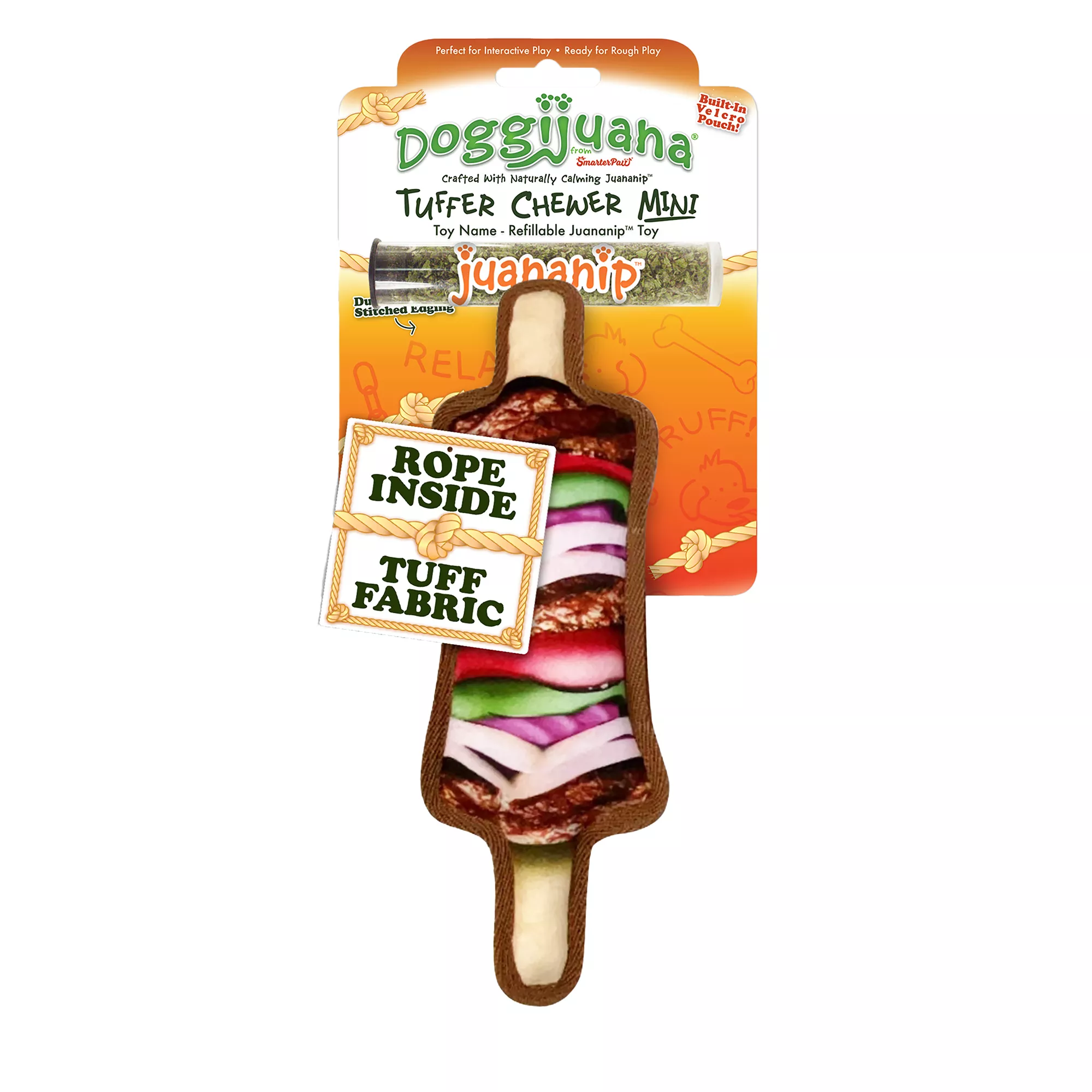 Tuffer Chewer Mini Refillable Kebab Toy