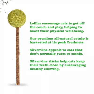 Product Meowijuana® Catnip and Silvervine Lollies