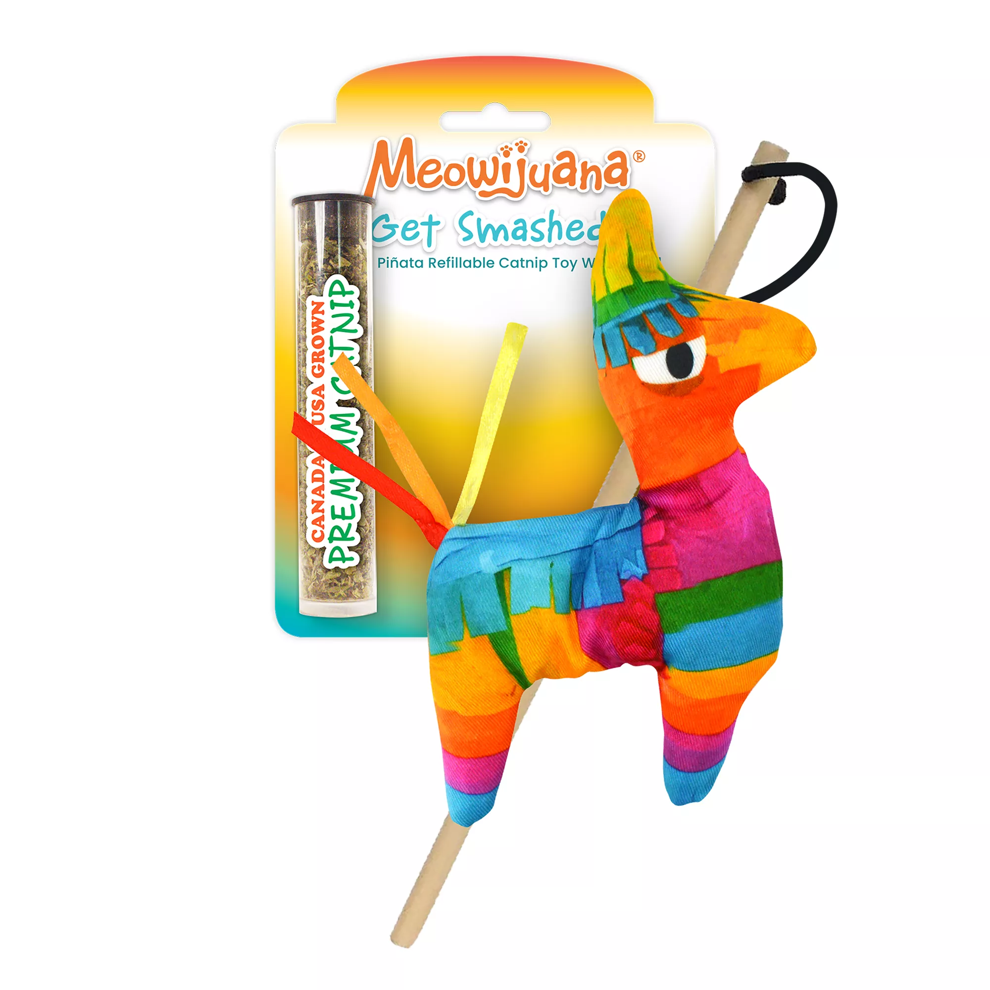 Meowijuana® Get Smashed Llama Party Pinata Toy
