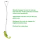 Product Meowijuana® Jump 'N' Jamb Swinging Chameleon Refillable Catnip Teaser Toy