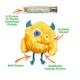Product Meowijuana® Yellow Monster Cat Toy