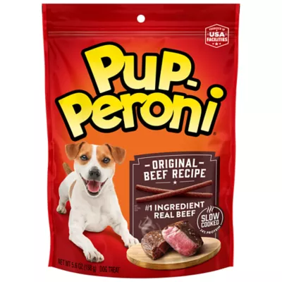 Product  Pup-Peroni Original Beef Flavor Football Treats 5.6 OZ
