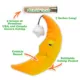 Product Meowijuana Get Hung Moon & Stars Toy