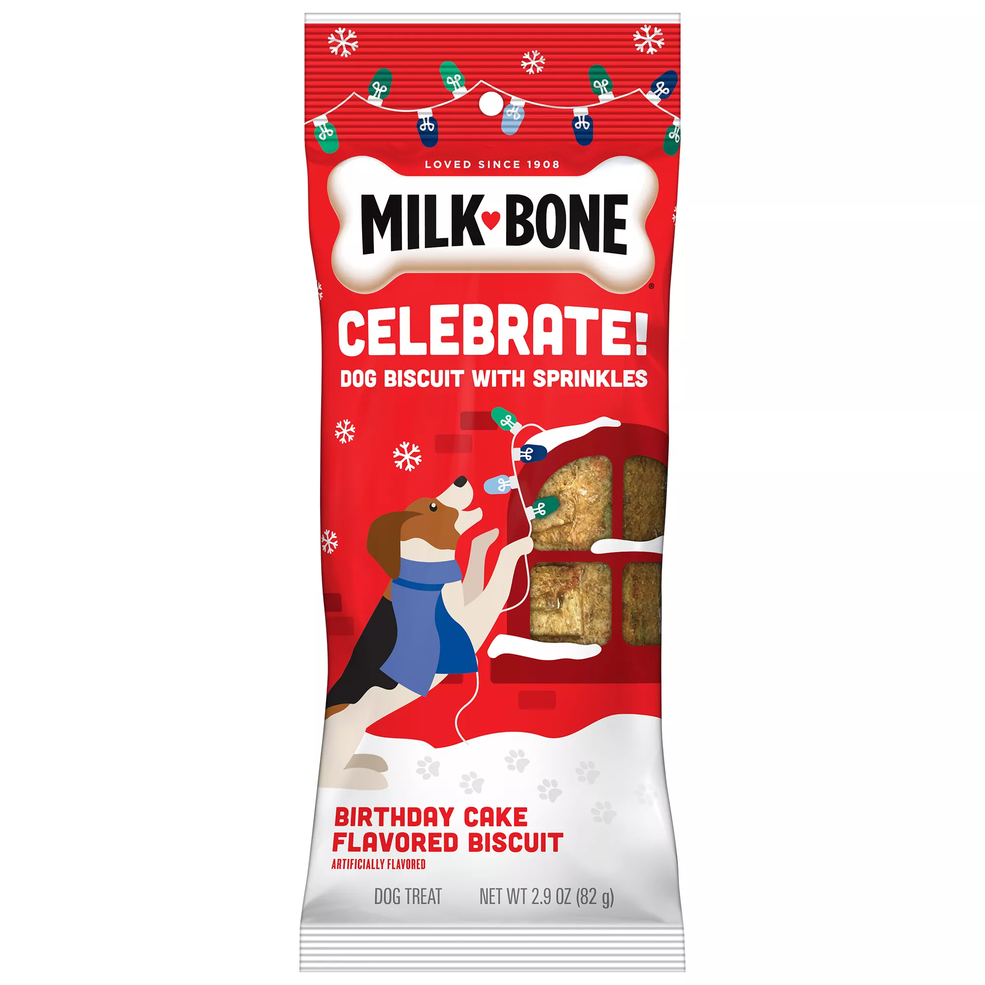 Milk-Bone Extra-Large Dipped CELEBRATE! Biscuit 3 OZ