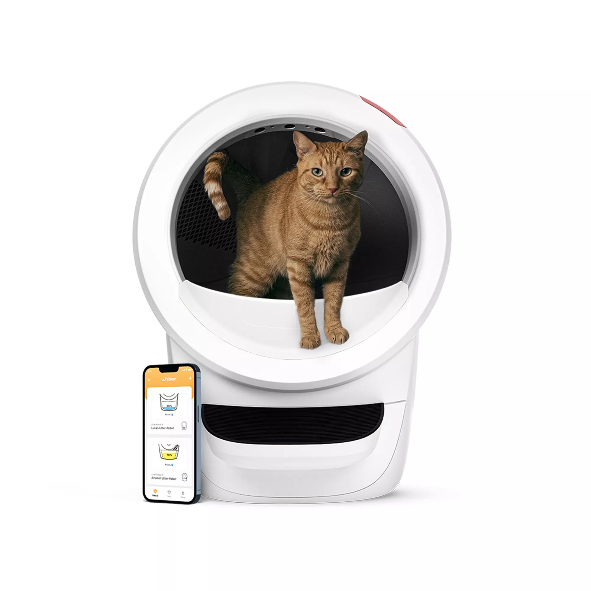 Litter-Robot® 4 Automatic Self-Cleaning Cat Litter Box by Whisker