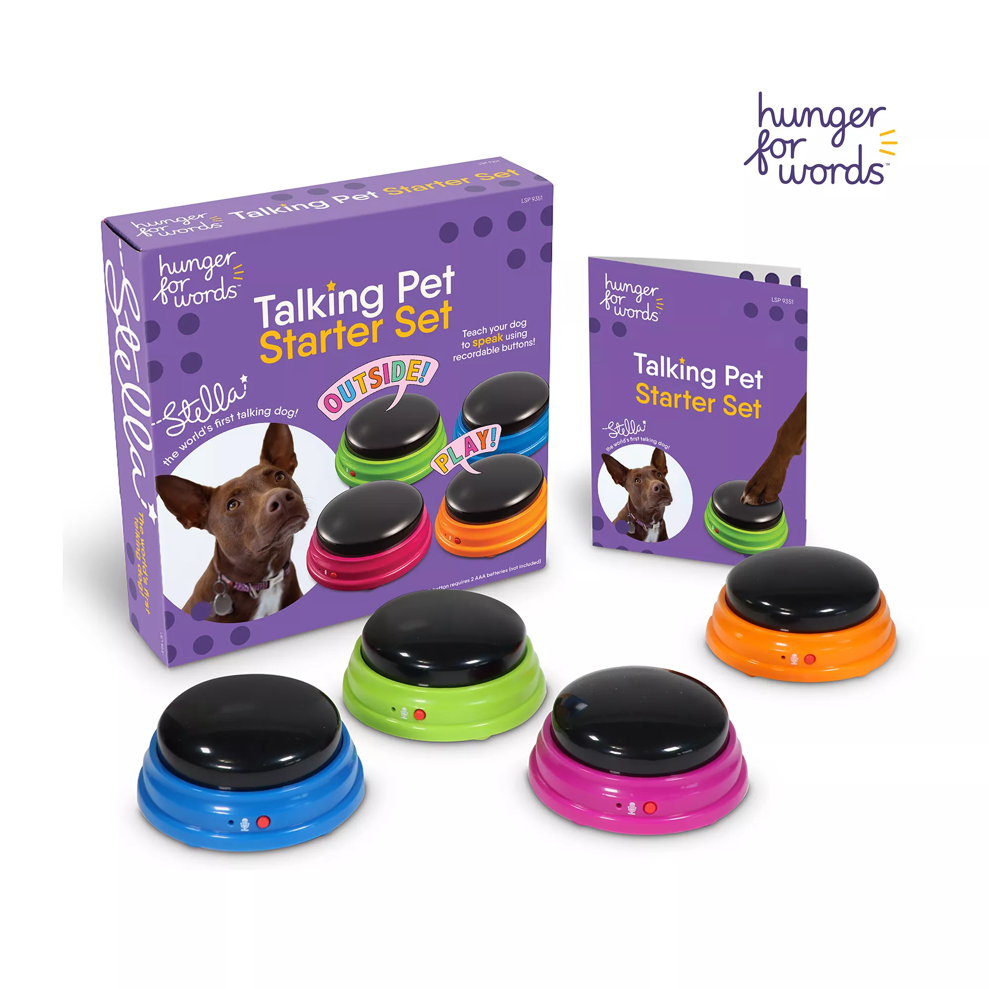 Hunger for Words Talking Pet Starter Set