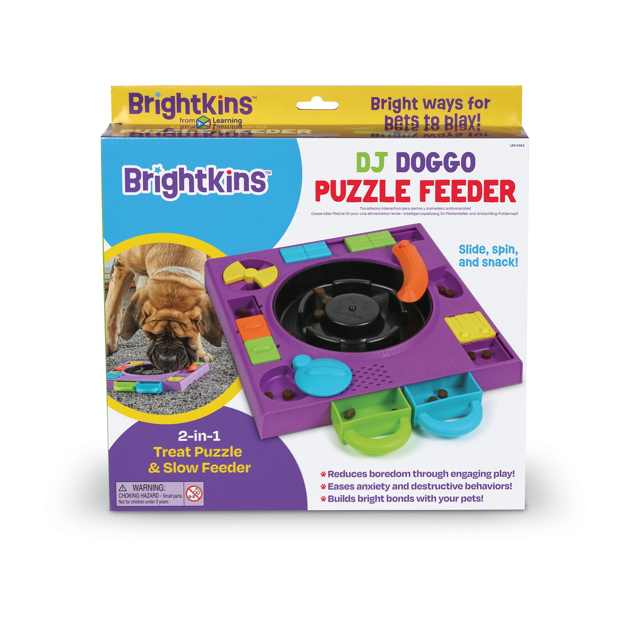 アイコー出品　3　パトリオット　37　チャンドラー Brightkins DJ Doggo Puzzle Feeder