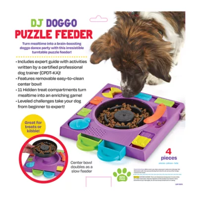 Brightkins DJ Doggo Puzzle Feeder Brightkins DJ Doggo Puzzle Feeder