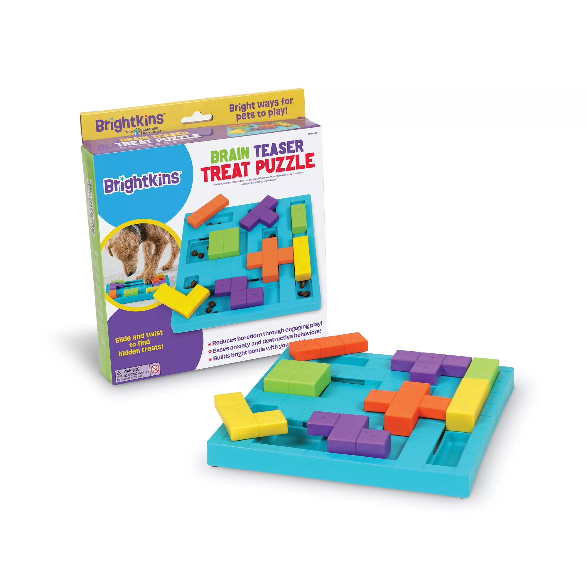 Brightkins Brain Teaser Treat Puzzle