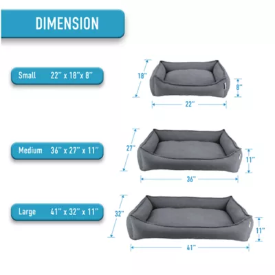 Arlee Home and Pet Crescent Lounger Pet Bed - Image 5