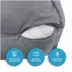 Arlee Home and Pet Crescent Lounger Pet Bed image thumbnail 7