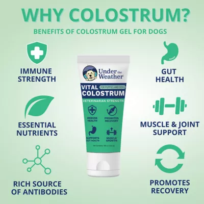 Product Under The Weather's Vital Colostrum for Dog