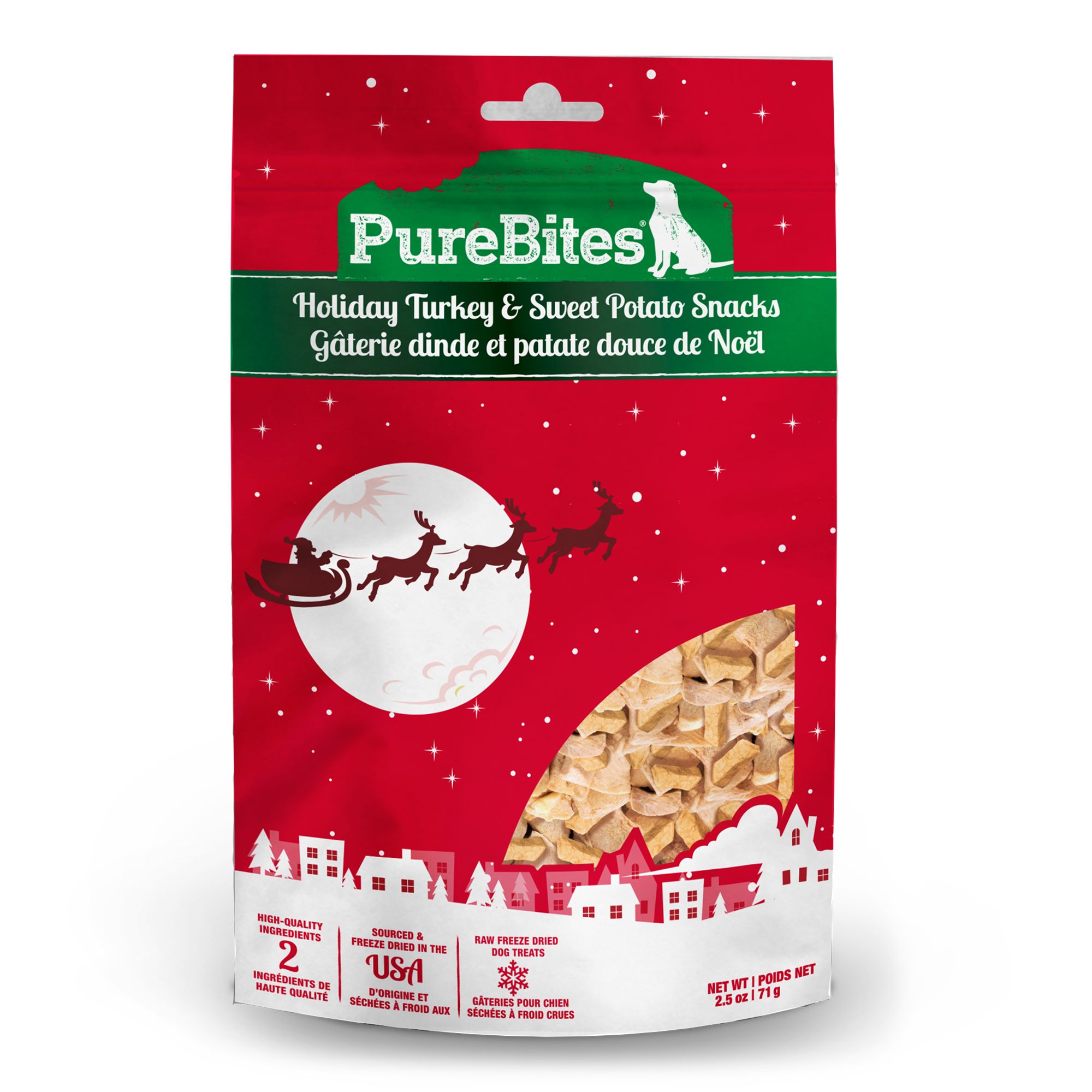 PureBites Holiday Turkey & Sweet Potato Snacks