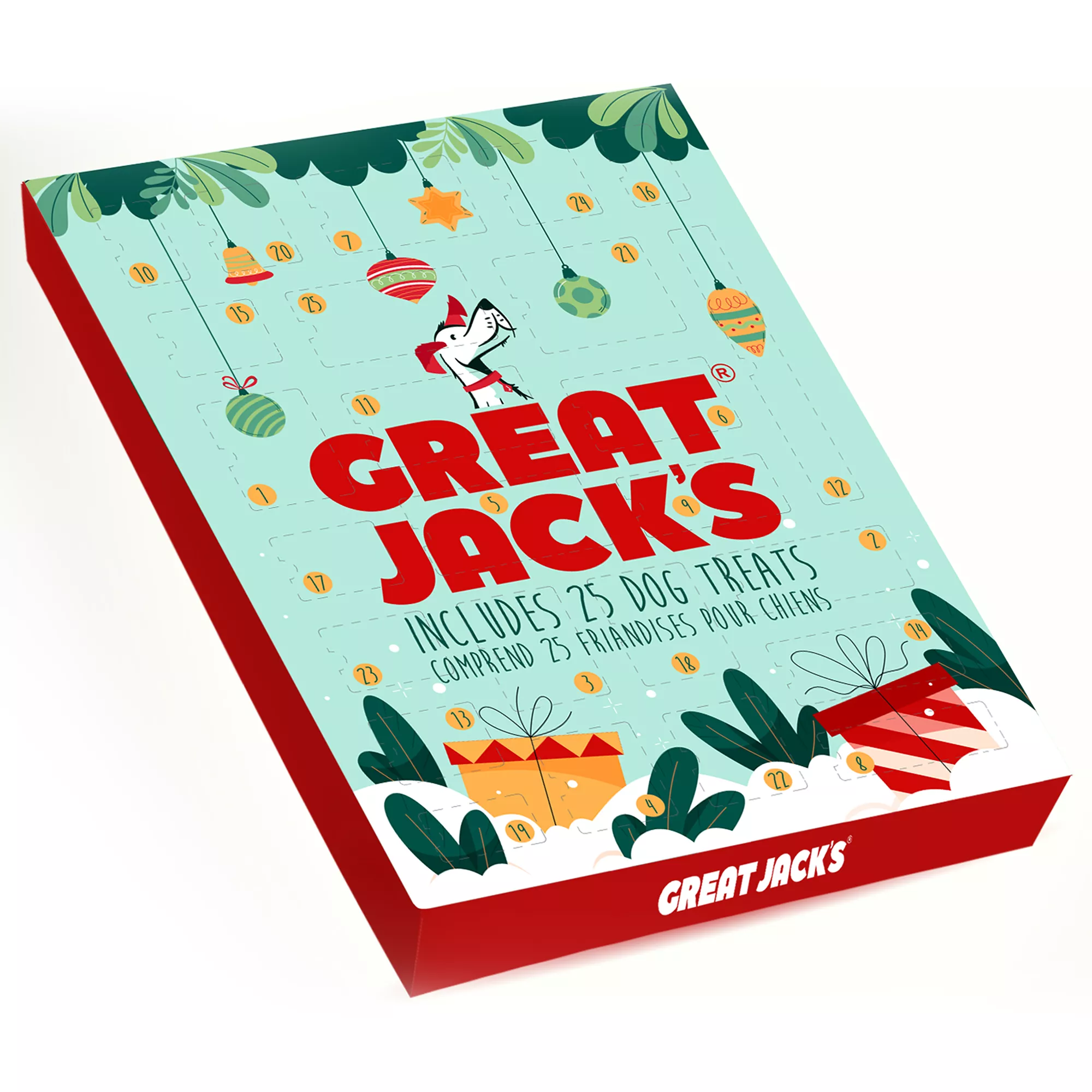 Great Jack's Holiday Advent Calendar Dog Treats