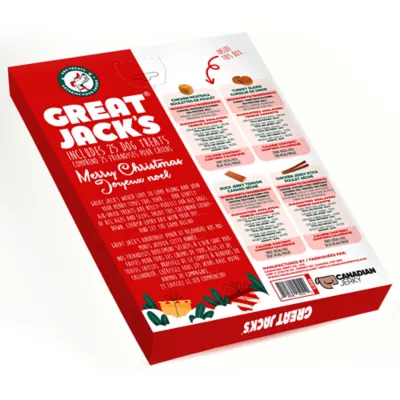 Product Great Jack's Holiday Advent Calendar Dog Treats