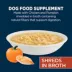 Authority Digestive Support Shreds in Broth Adult Dog Meal Topper - Chicken & Pumpkin, 3 oz image thumbnail 3
