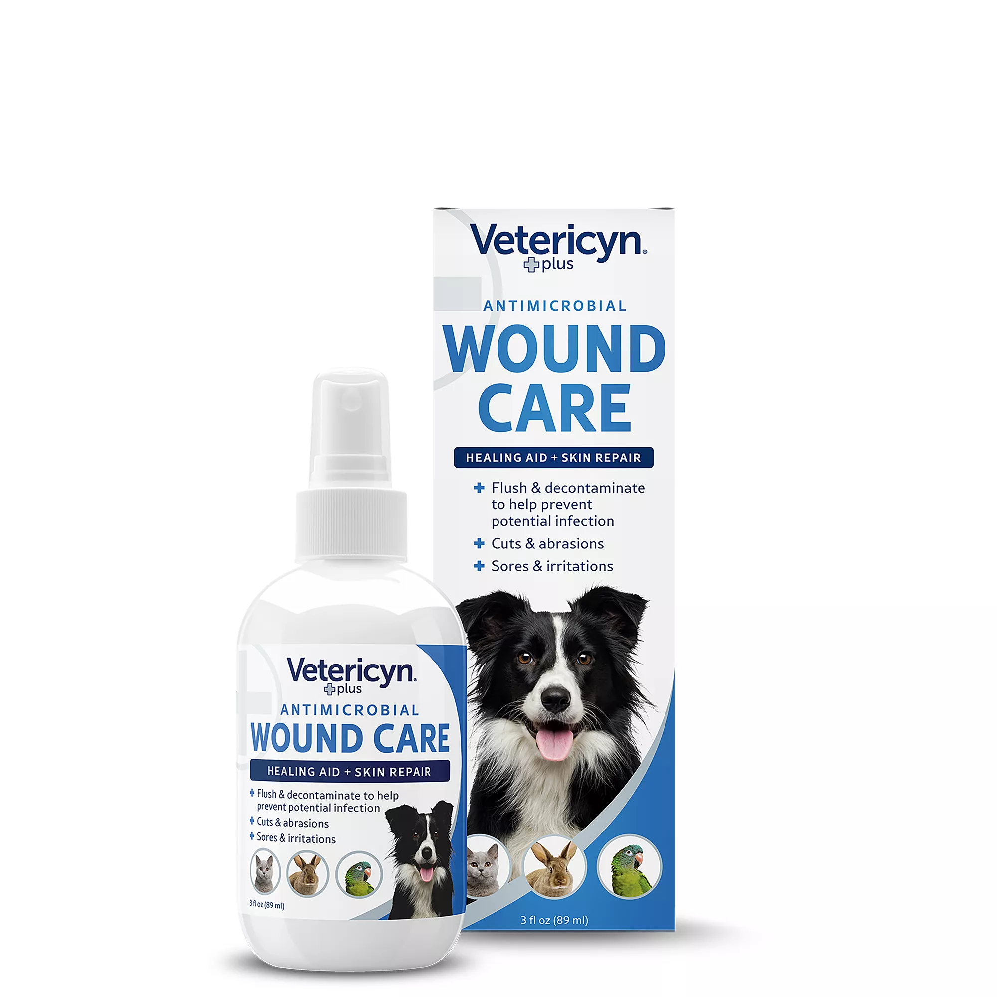 Vetericyn Plus Wound Care Spray for Dog and Cat