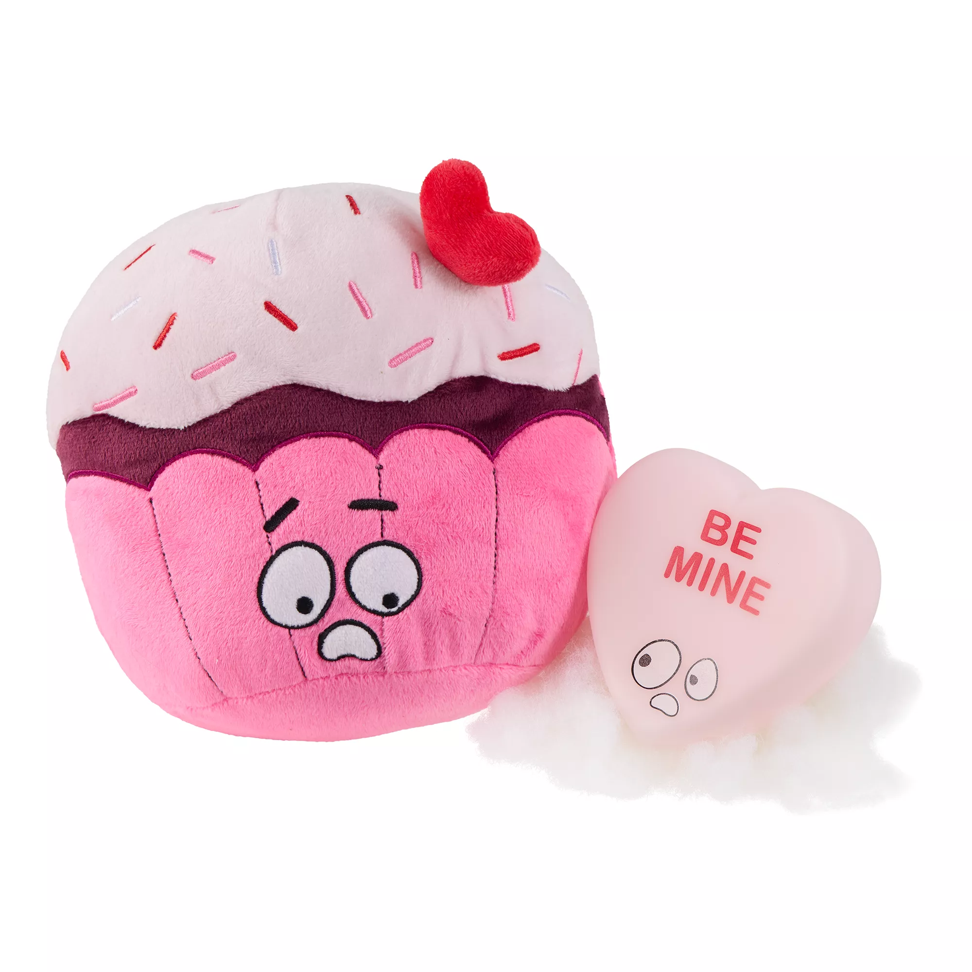 OMG Surprise Valentine's Day Cupcake Dog Toy