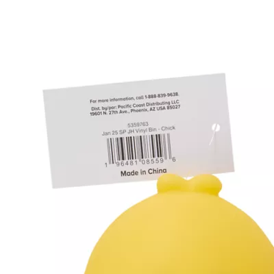Product Joyhound Vinyl Bin Chick Dog Toy