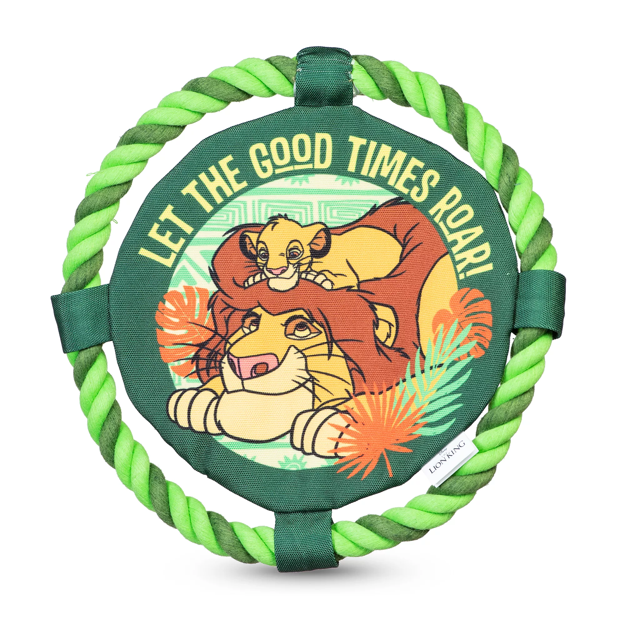 Disney The Lion King Rope Frisbee Dog Toy