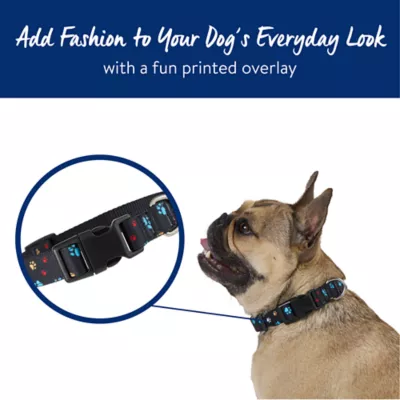 Top Paw® Paw Prints Fashion Dog Collar - Image 2