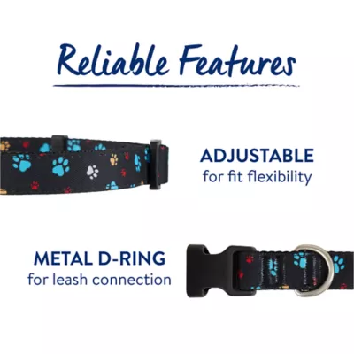 Top Paw® Paw Prints Fashion Dog Collar - Image 3