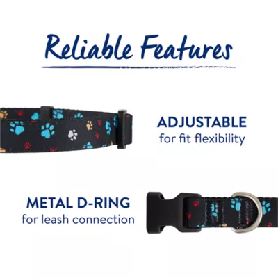 Top Paw® Paw Prints Fashion Dog Collar - Image 3
