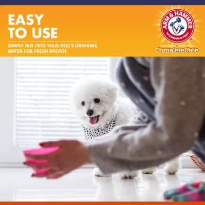 Arm & Hammer Dog Tartar Control Dental Water Additive, Helps Fight Tartar, Flavorless - 16 fl oz - Image 4