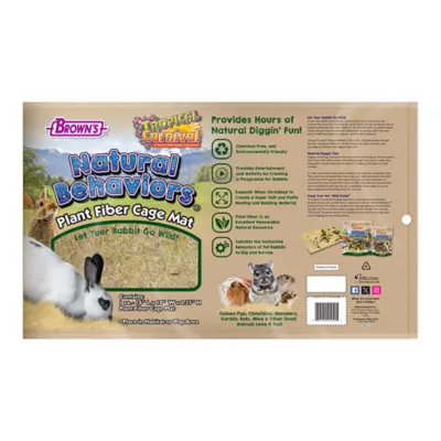 Product Tropical Carnival Natural Behaviors Plant Fibers Cage Mat