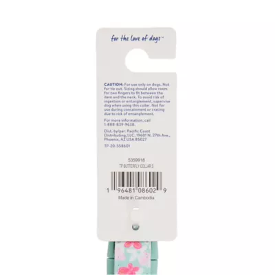 Product Top Paw® Butterfly Dog Collar