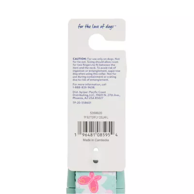 Product Top Paw® Butterfly Dog Collar