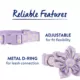 Product Top Paw® Lavender Daisy Dog Collar
