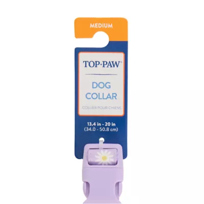 Product Top Paw® Lavender Daisy Dog Collar