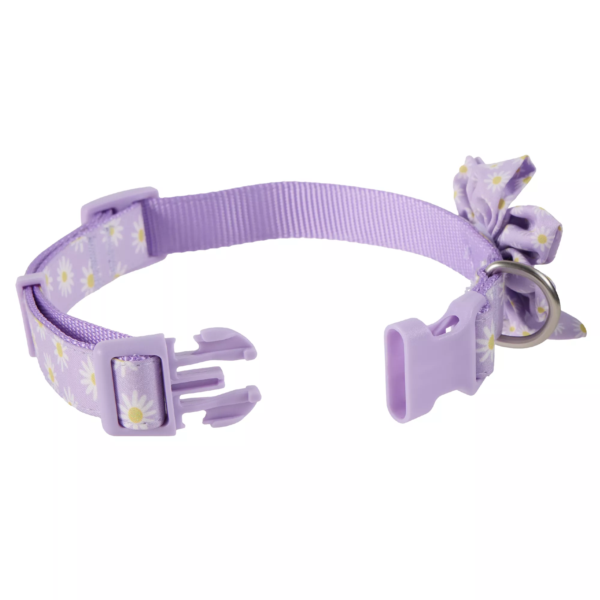 Top Paw® Lavender Daisy Dog Collar