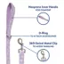 Top Paw® Lavender Daisy Dog Leash, 4 ft image thumbnail 3
