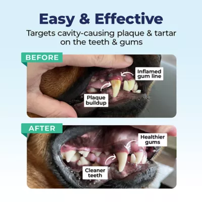 Product Vetnique Labs Dentablis™ Daily Dental Finger Mitts for Dogs and Cats, 50 counts