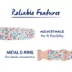 Product Top Paw® Wildflower Dog Collar
