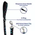 Top Paw® Black Paw Prints Dog Leash image thumbnail 3