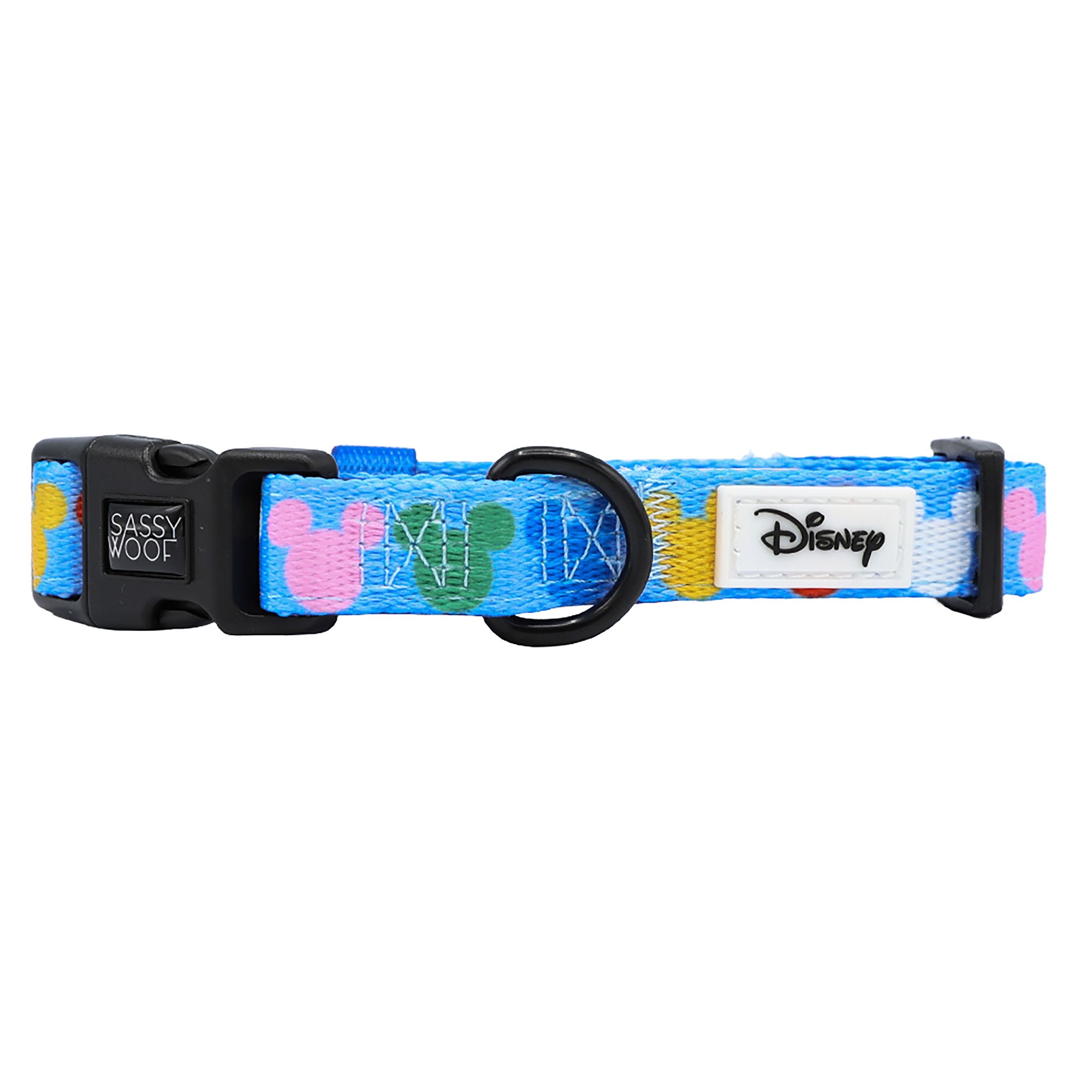 Dog Leash Feet Disney Pet Collar, Faux Leather Dog Collar