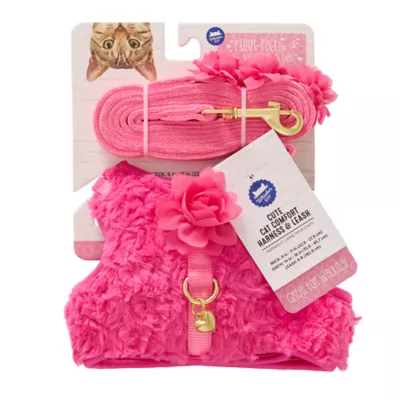  Whisker City® Rose Comfort Harness and Leash Combo Set - Image 8