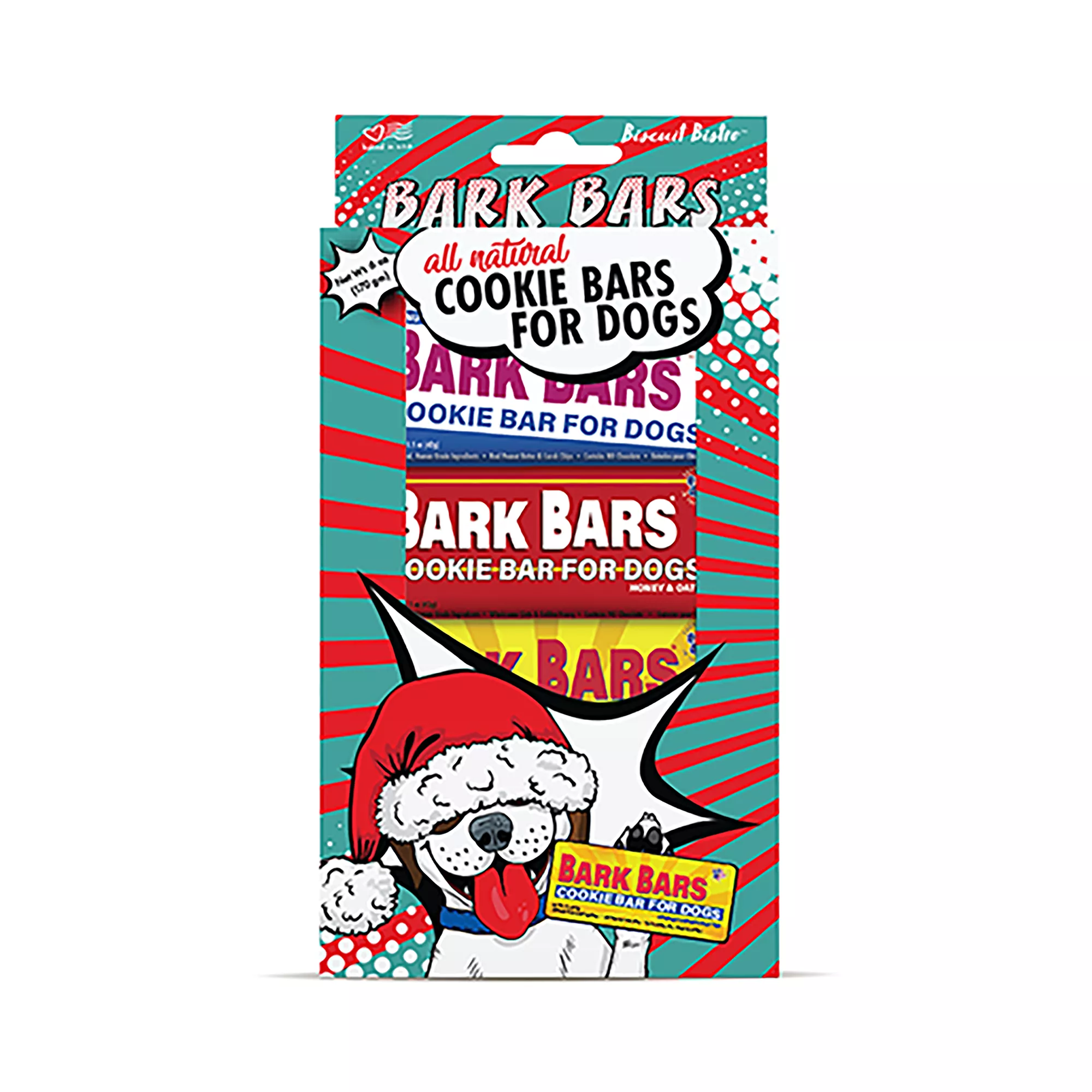 Petknowledgy Holiday Bark Bars 4ct