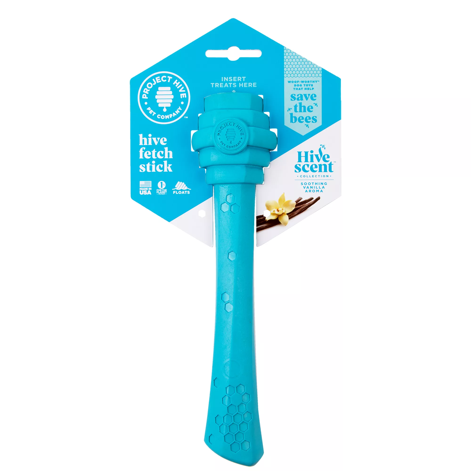 Project Hive Soothing Vanilla Fetch Stick Dog Toy