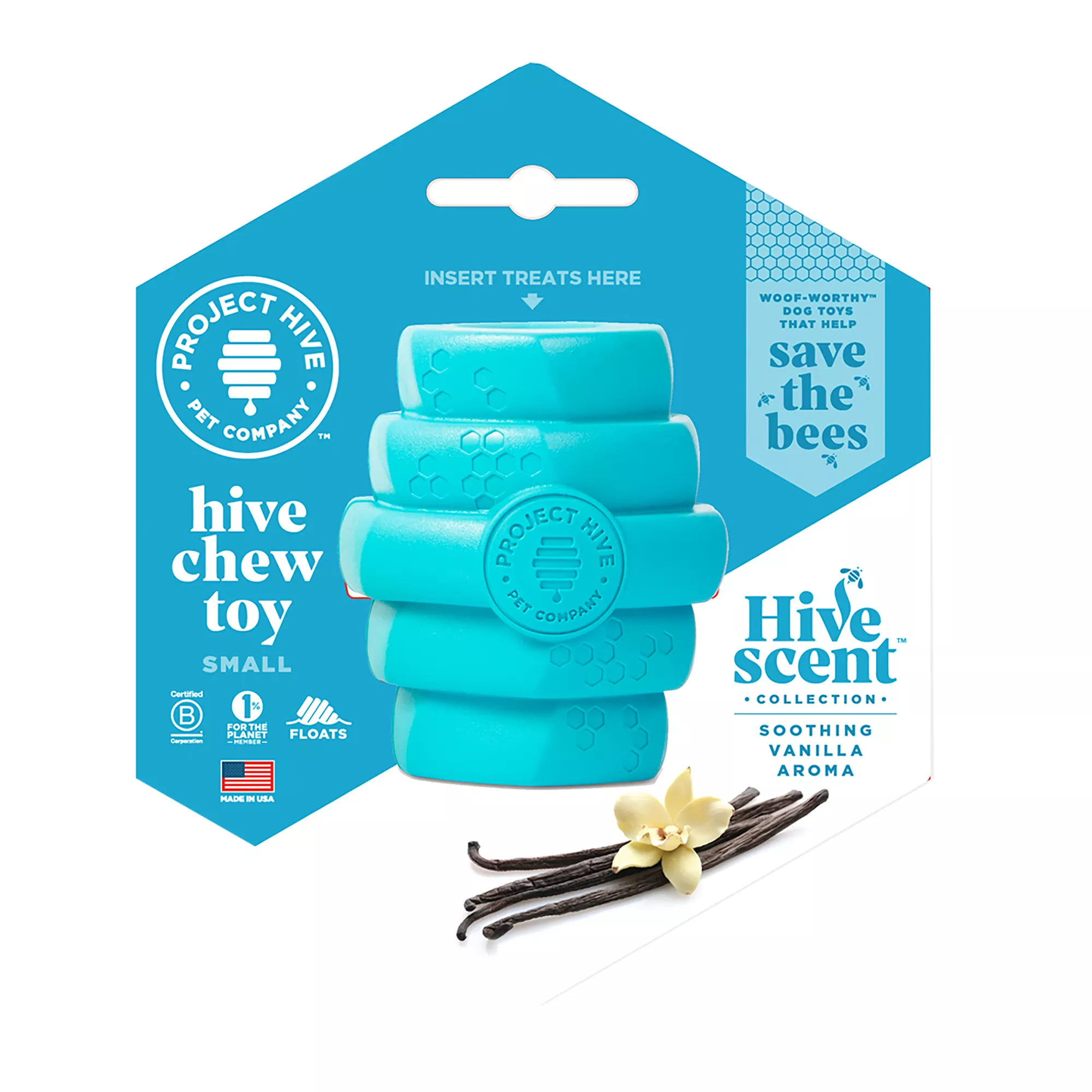 Project Hive Vanilla Scented Dog Chew Toy
