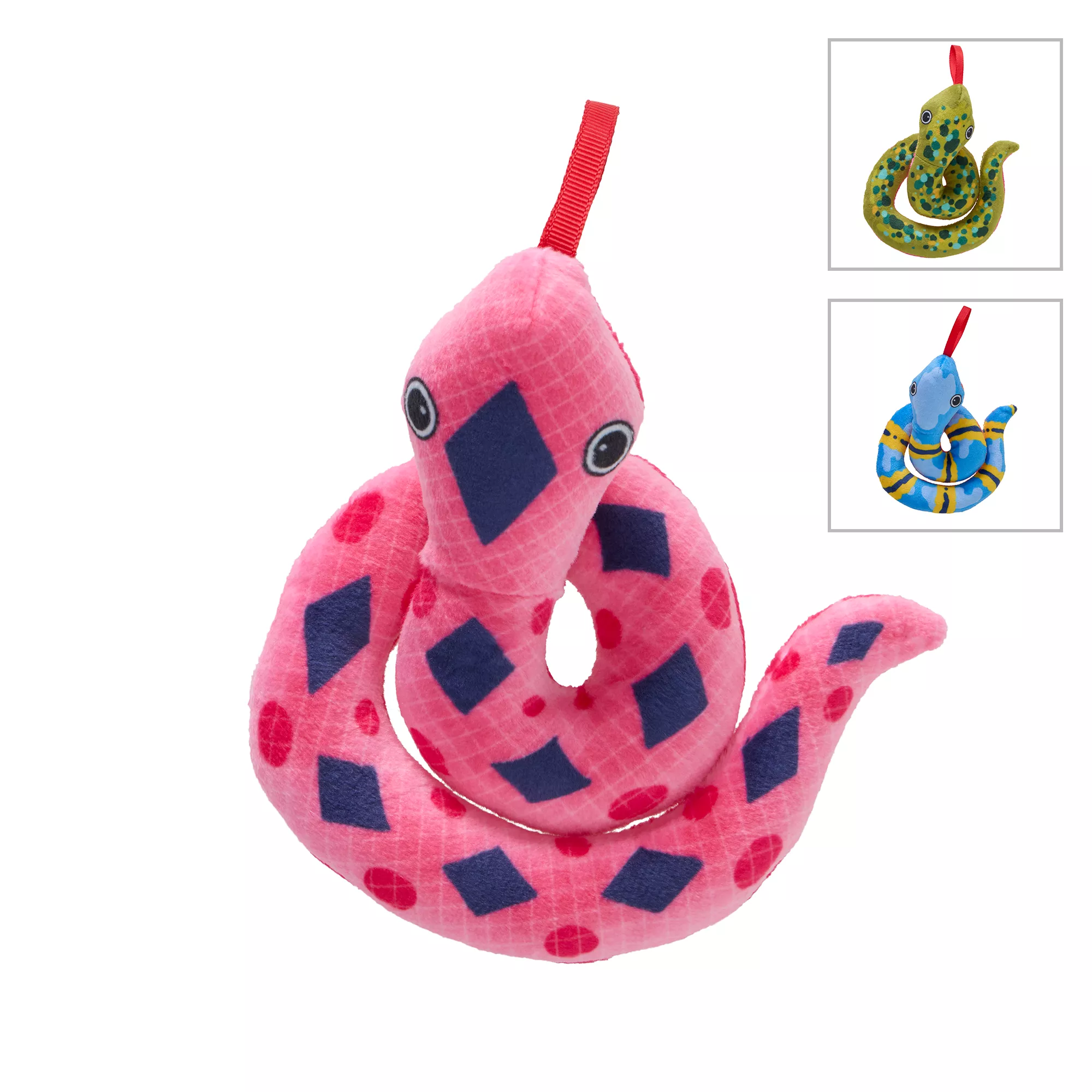 Whisker City Plush Snake Cat Toy